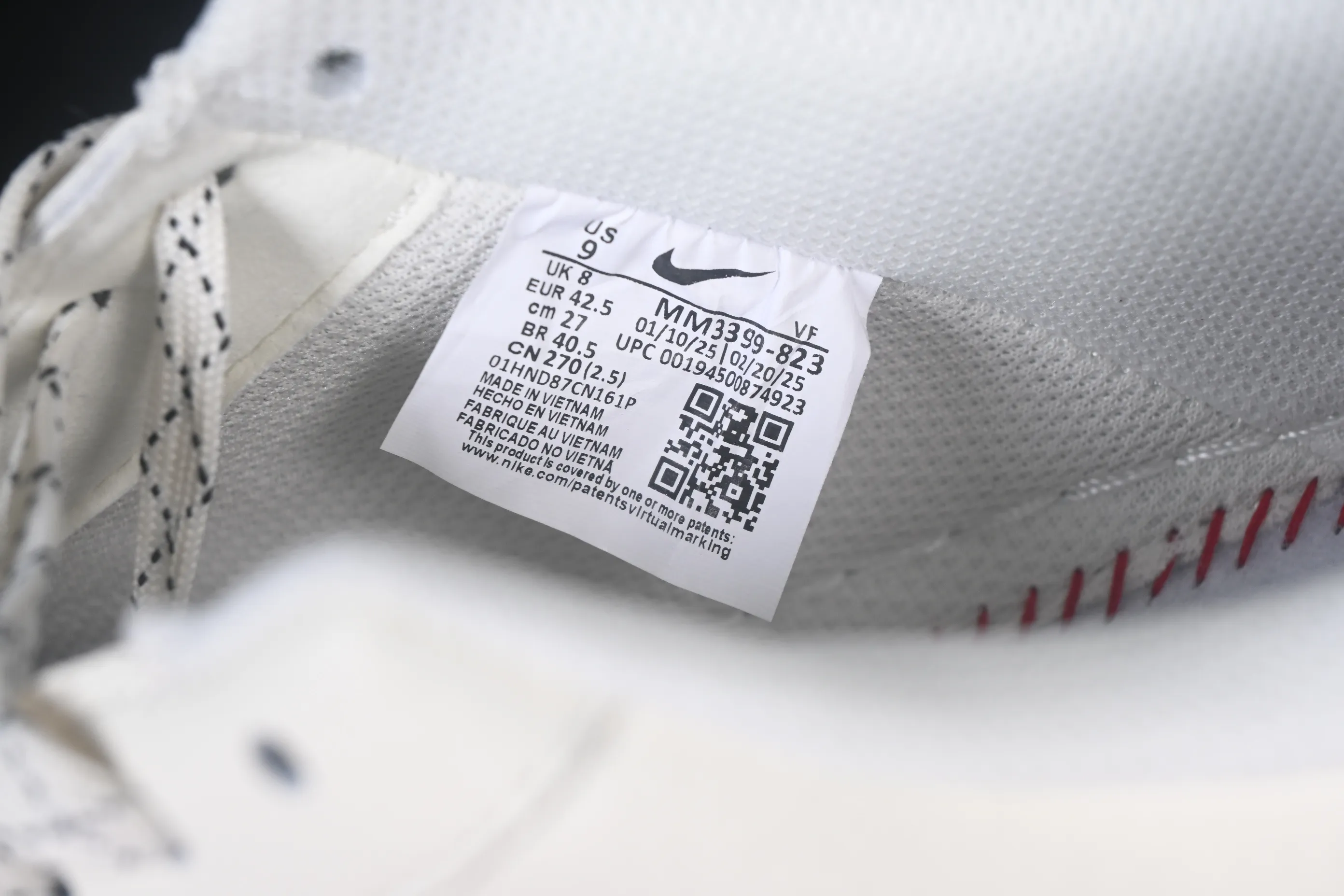 All categories Nk Air Force 1 Air Force series Nk Air Force 1 Low Air Force low-top Nike Air Force 1'07 Low joint model Air Force 1 low-top casual sneakers MM3399-823